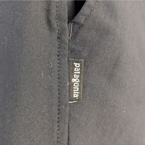 Patagonia Black Straight Leg Hiking Pants size 6 @B5 - Picture 6 of 13